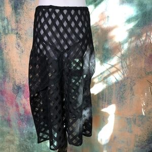 babette Diamond pattern lace Skirt